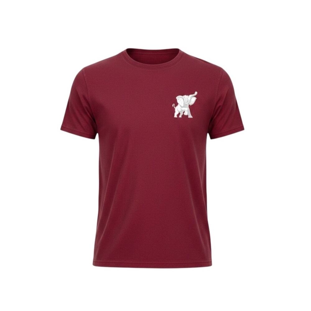 Gildan Ultra Cotton Alabama Crimson Tide mascot elephant T-shirt medium
